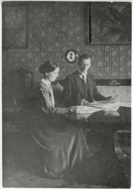 Kurt and Helma, 1918. Photos courtesy of the Kurt und Ernst Schwitters Archiv, Sprengel Museum, Hanover.
